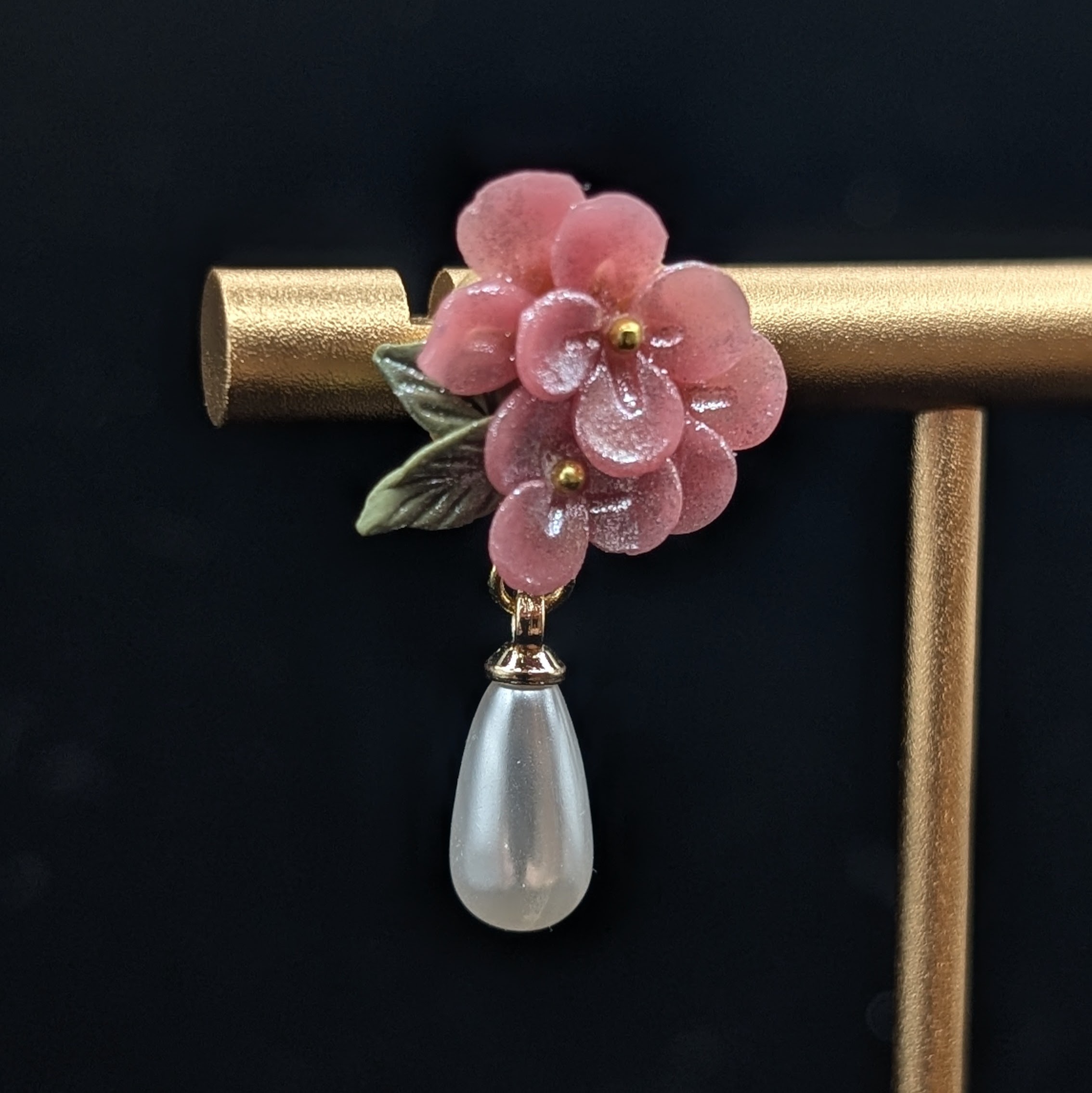 Dusty Rose Bloom Drops - Image 2